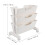 Boekenplank Kantoor Opbergrek 1 Set Wit 2