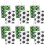 Raindrops 12Stück Fußball Papiertüte 8