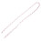 Masteelf Achteckige Perlenkette 98,00x1,40x0,70 cm Rosa 9