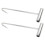 2Pièces Outil Levage Regard En Fer Galvanisé Usage Polyvalent 4