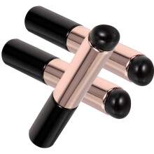 Lippenpflegetool Lippenpinsel Silikon Schwarz 3er Pack