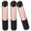 Lippenpflegetool Lippenpinsel Silikon Schwarz 3er Pack 5