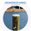 Wooden Peg Caps Voor Dock Piling Wit PVC 6 9