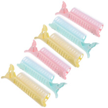 6 Stuks Plastic Haarrolletjes Voor Kort Krullen