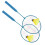 1 Set Racketsporten Buiten Badminton Speelgoed Plastic 5
