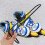Raindrops Rollschuh Rack Skateboard Ablage Beschichtung 1 Set 5