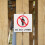 No Littering Schild Block Touch Für Außenbereich Abfalleimer 8