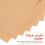 Brown Cardstock Papier Beige 50 6