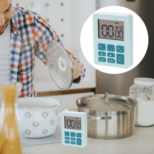 Small Timer Kunststof Groen Studietimer Voor Studenten 1 Stuk 2