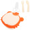 1 Set Essensschüssel Mit PP Orange Für Die Essenszeit 1