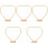 5 Sets Diy Bloemhoop Desktop Krans Frame Met Stand 5