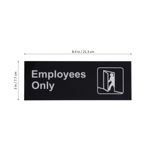 Masteelf Business Mitarbeiter Schild Selbstklebend Für Büro 1