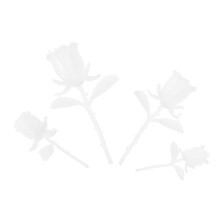 4 Sets Rosen Bastelzubehör Harz