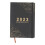 Cahier De Planning 2024 En Cuir PU Noir Accessoire De 1