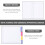 Cahier De Planning 2024 En Cuir PU Noir Accessoire De 10