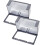 Double Socket Surround 86 Type Wasserdichter Schutz-Steckdosenrahmen 4