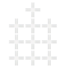 10St Multifunctionele Kartonnen Fixeerclips Transparant En