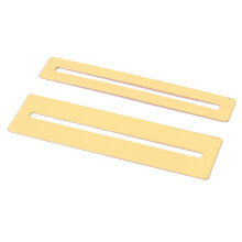 2 Gitarren Metall Einsätze Für Bundreinigung Und Griffbrett