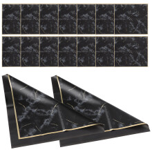 Raindrops 20 Blatt Esslöffel Vertiefung Goldrand Geschenkpapier