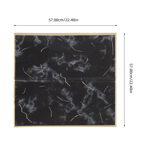 Raindrops 20 Blatt Esslöffel Vertiefung Goldrand Geschenkpapier 2