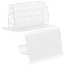 20Set Schildhalter Transparent Für Fotos
