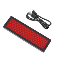 Led Programmierbares Abzeichen Set Namensschild Mode
