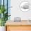 Tabletop Magazine Rack Book Organizer Holder Bookcase Office Silber 7