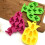 6Stk Durchsichtige Räucherstäbchen Box 6