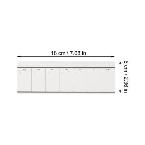 Simple Schedule Planner Für Schreibpapier Notizbuch Mit 5 1
