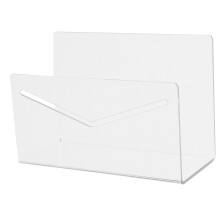 Clear Acryl Schreibtisch Post Organizer Für Home Office Schulgebrauch