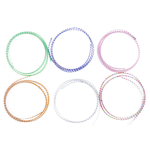 Scrapbooking Klebebänder Strass Bunt 6