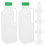 850 Ml Trinkflasche Für Kalb Ziege Mit 4