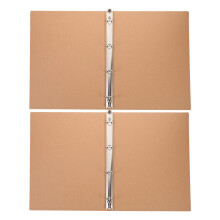 2 Stück Ungefüllte Cover Für Büro 31,50X23,50X4,00Cm Braun