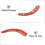 Donkerrode Gitaar Armsteun Practisch Antislip Accessoire 8