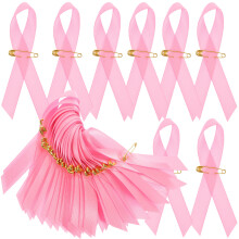 Awareness Förderung Krebsbänder Rosa Polyester 200