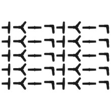 5 Adapter Für Aquarium Luftpumpen Schlauchverbinder Luftschlauchgröße