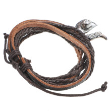 Männer Armband Western Cowboyhut Stiefel Anhänger 1