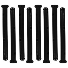 8 Mülltonnendeckel Clips, Abfalleimer Für Auto, Schwarz