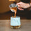 Milchschäumer Espressomessbecher Gold 1 3