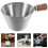 Milchschäumer Espressomessbecher Gold 1 10