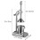 Fruit Mixer Juicer Für Und Gemüse Silber 2