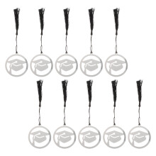 3 Niedliche Lesezeichen Abschlussgeschenk Doktorhut Metall Kind