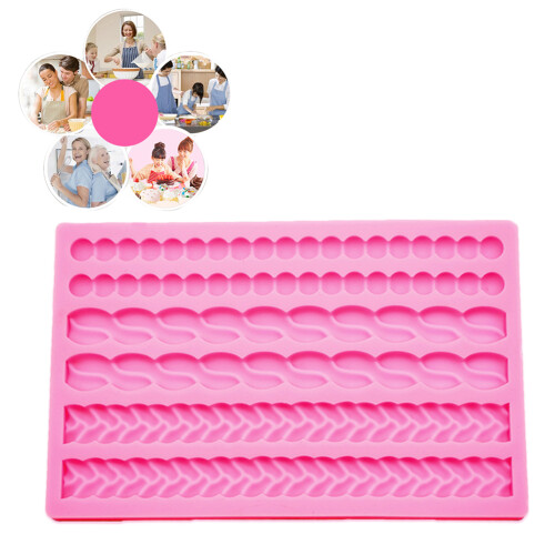 Bakeware Cake Decorating Pearl Gems Silikonform Pink 1