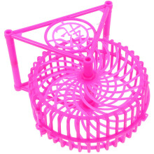 Mlins Haustierkäfig Laufrad 14,00x12,00x8,70 Cm Rosé