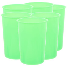 6 Stück Noisemakers, Luft-Hupe, Rohr, Kind, 10,9x7,9 cm, Grün