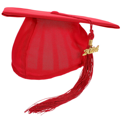Tassel Caps Elegantes Abschluss Set Rot 1 Set 2