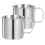 Camping Kaffeebecher Silber 2 Stk 1