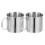 Camping Kaffeebecher Silber 2 Stk 5