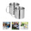 Camping Kaffeebecher Silber 2 Stk 11