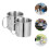 Camping Kaffeebecher Silber 2 Stk 9